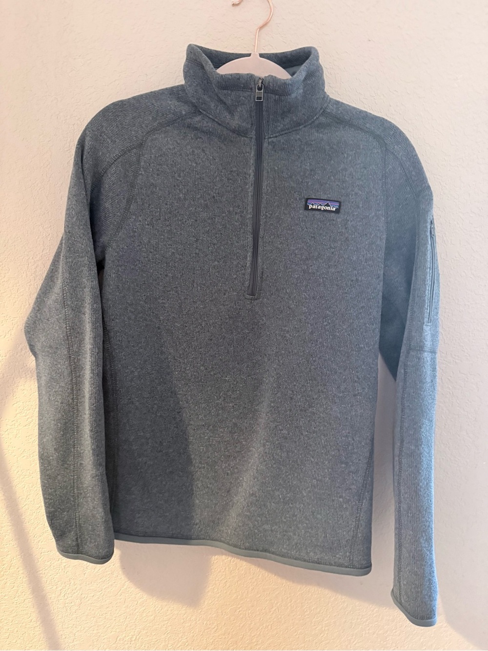 Patagonia Men’s Half-Zip Fleece Pullover - Gray